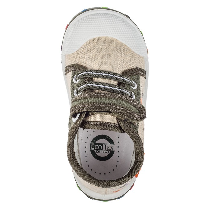 Кеды детские арт. 1-092TF, цвет бежевый, размер 25