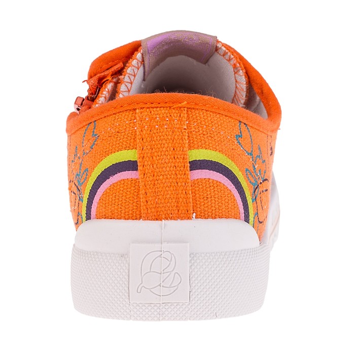 Кеды детские арт. 5-027TF, цвет оранжевый, размер 37,5