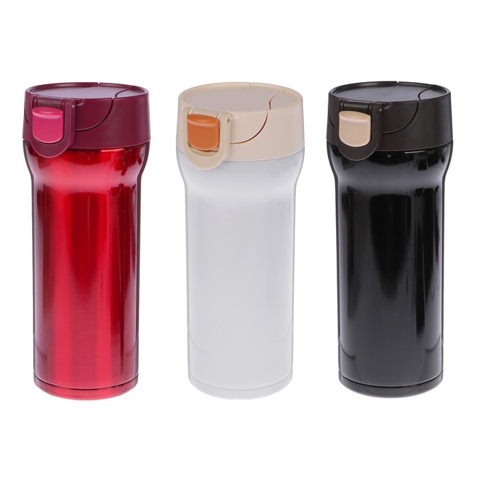 Термос 350 мл Simplicity, держит тепло 6 ч, микс, 7х8х18.5 см