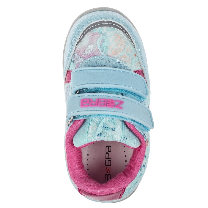 Кроссовки детские арт. 11553-6, цвет голубой, размер 25