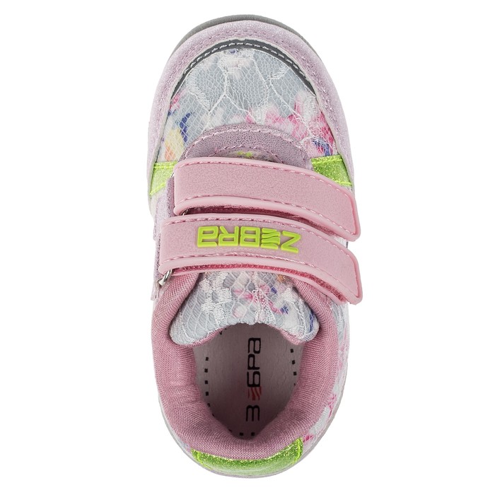 Кроссовки детские арт. 11554-9, цвет розовый, размер 21