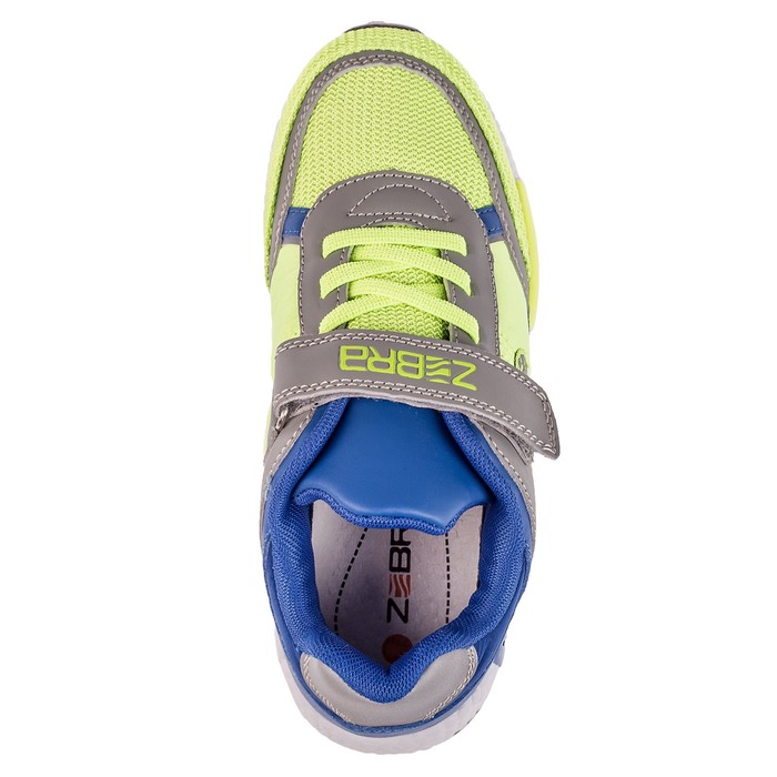 Кроссовки детские арт. 11664-11, цвет зелёный, размер 37