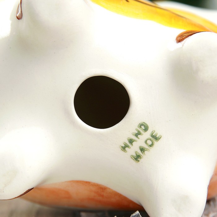 Сувенир «Свинка Фани», 7 см, гжель, цвет