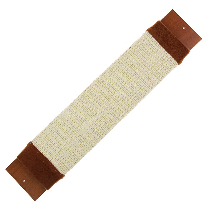 Когтеточка сизалевая, 54 х 10 см, ХДФ/искусственный мех