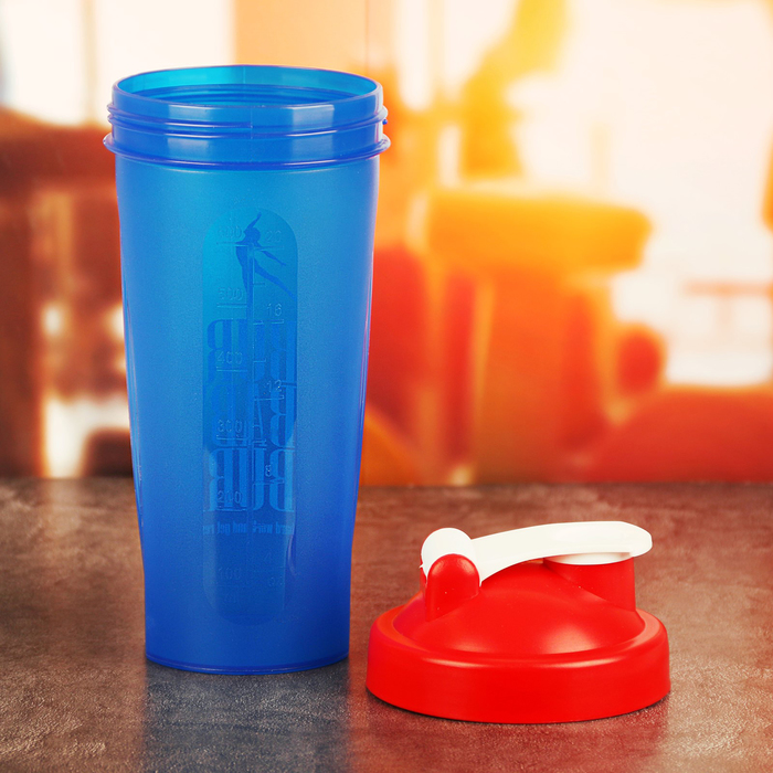 Шейкер спортивный "Burnbaby" с шариком, 600 мл