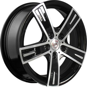

Диск литой NZ F-16 6.5x16 5x112 ET33 D57.1 BKF