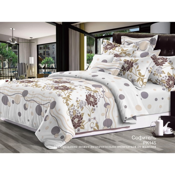 КПБ 1,5 сп "Софитель", 150х215 см, 145х215 см, 70х70 см-2 шт., бязь 125 г/м2