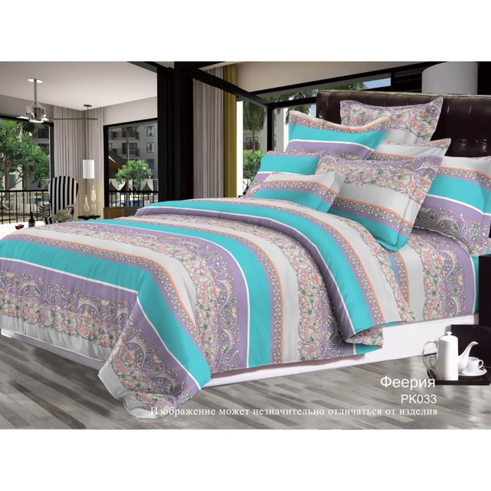 КПБ дуэт "Феерия", 215х240 см, 145х215 см-2 шт, 70х70 см-2 шт, бязь 125 г/м2