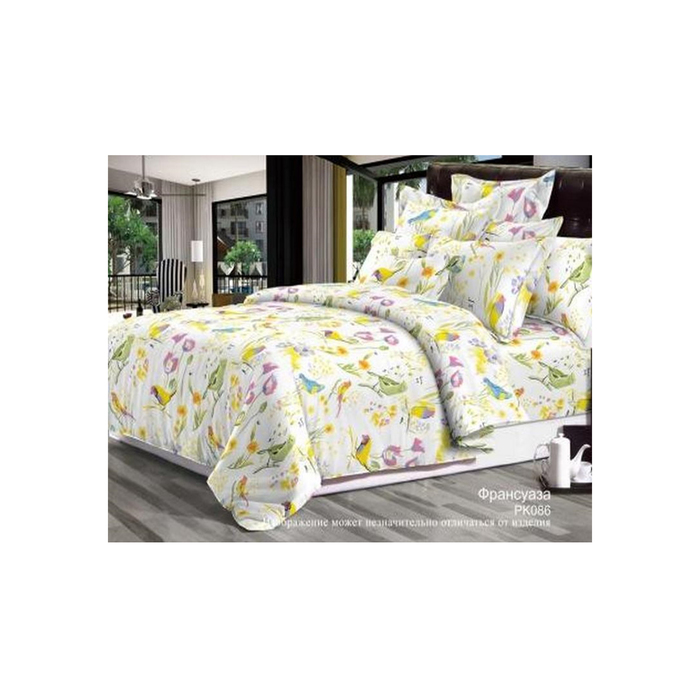КПБ 2 сп "Франсуаза", 215х240 см, 175х215 см, 70х70 см-2 шт., сатин 120 г/м2