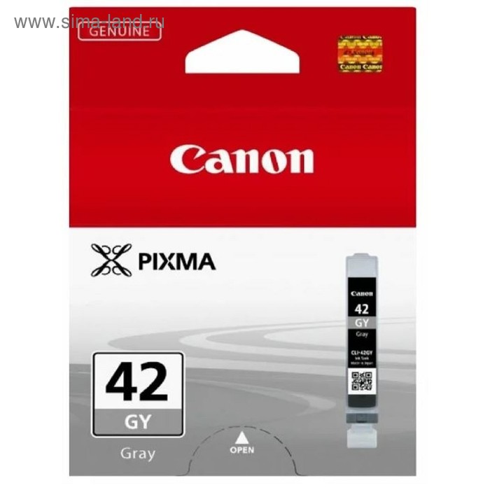 Картридж струйный Canon CLI-42GY 6390B001 серый для Canon PRO-100 (492стр.)