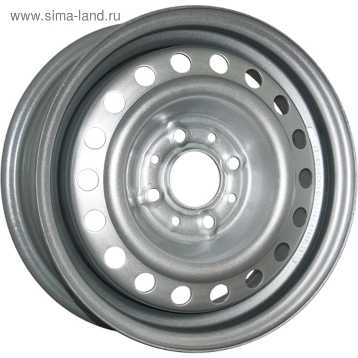 фото Диск штампованный sdt ü5038r 5.5x14 4x100 et38 d54.1 silver