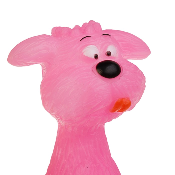 Игрушка пищащая "Смешной зверёк", 14 см, микс цветов