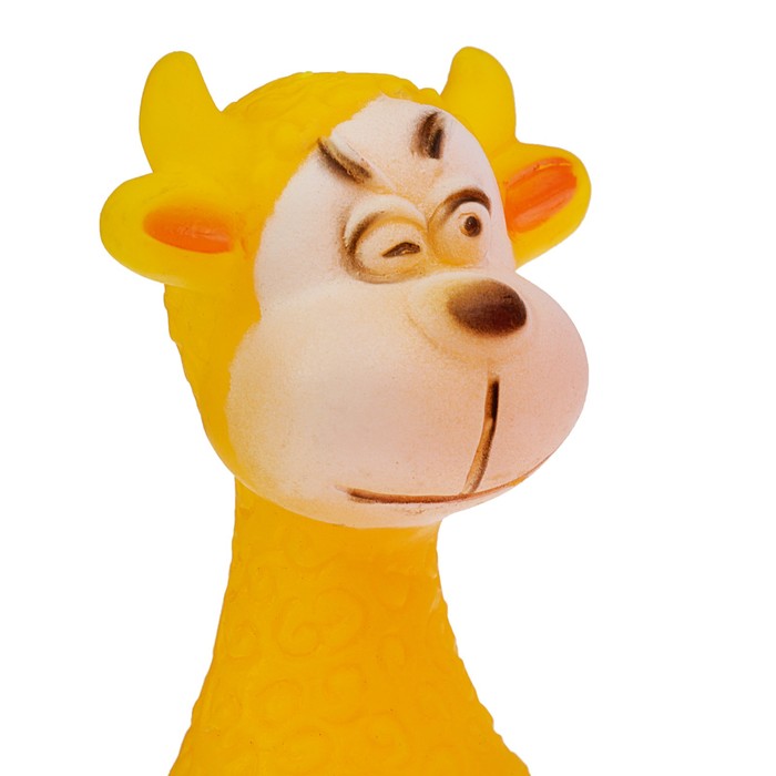 Игрушка пищащая "Смешной зверёк", 14 см, микс цветов