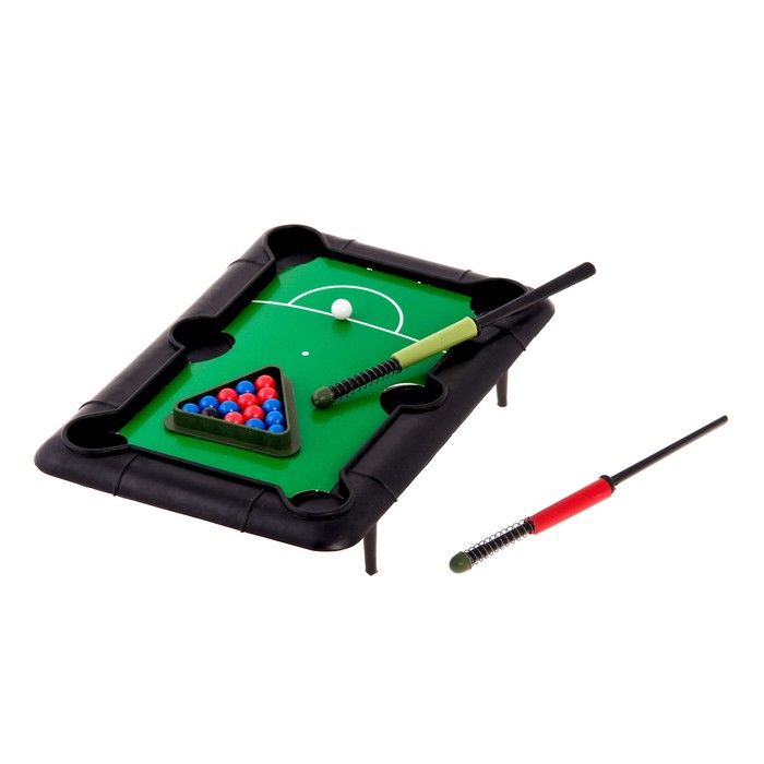 Настольный бильярд "Мини", кий на пружине