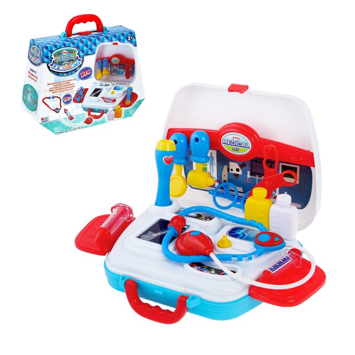 Игровой набор "Маленький доктор" в чемодане