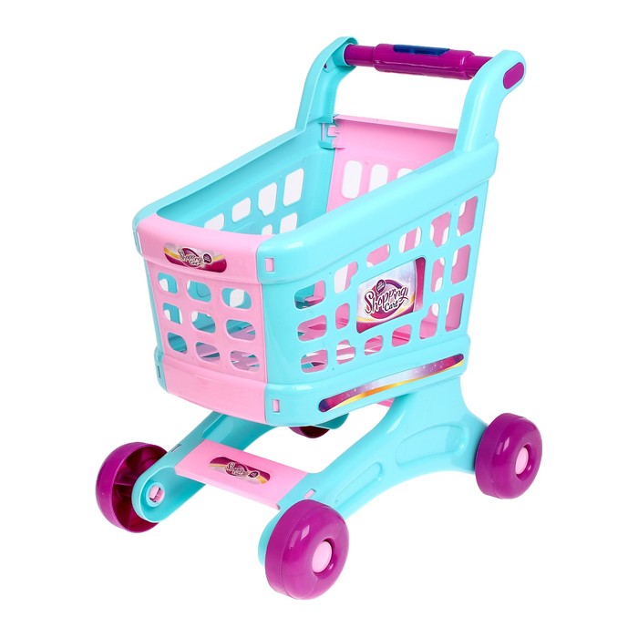 Игровой набор "Продуктовая тележка", 19 предметов, световые и звуковые эффекты