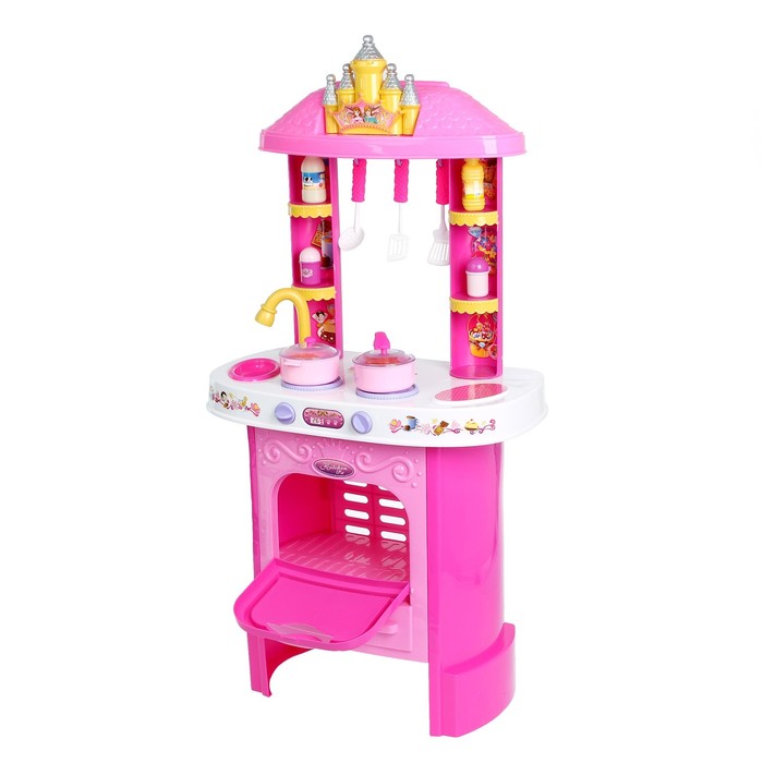 Игровой модуль "Королевская кухня", световые и звуковые эффекты, 14 предметов