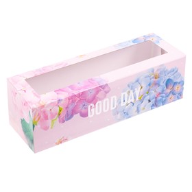 Коробка для макарун Good day, 5.5 × 18 × 5.5 см