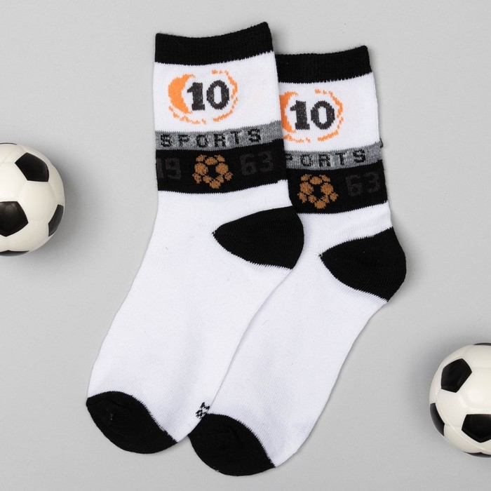 Носки детские Collorista "10", размер 22 (размер произв. 14), цвет белый