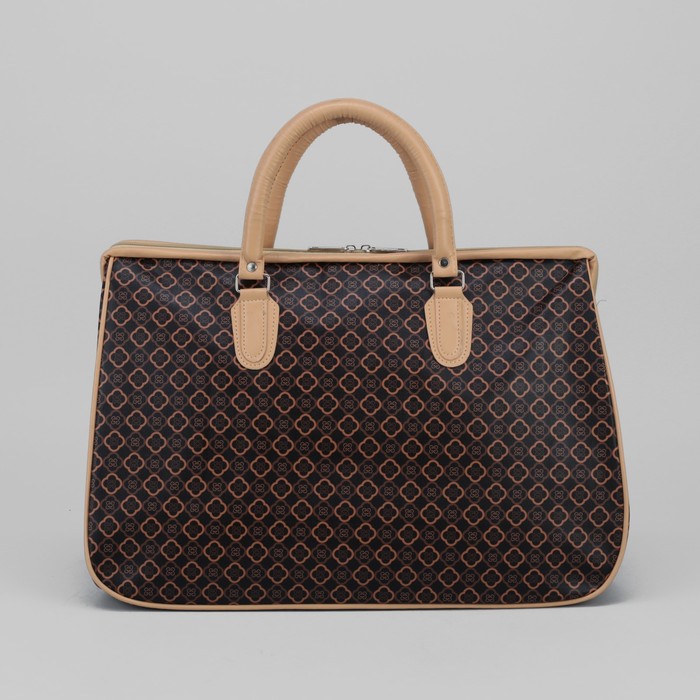 Сумка дорожная «Отдых», отдел на молнии, цвет коричневый