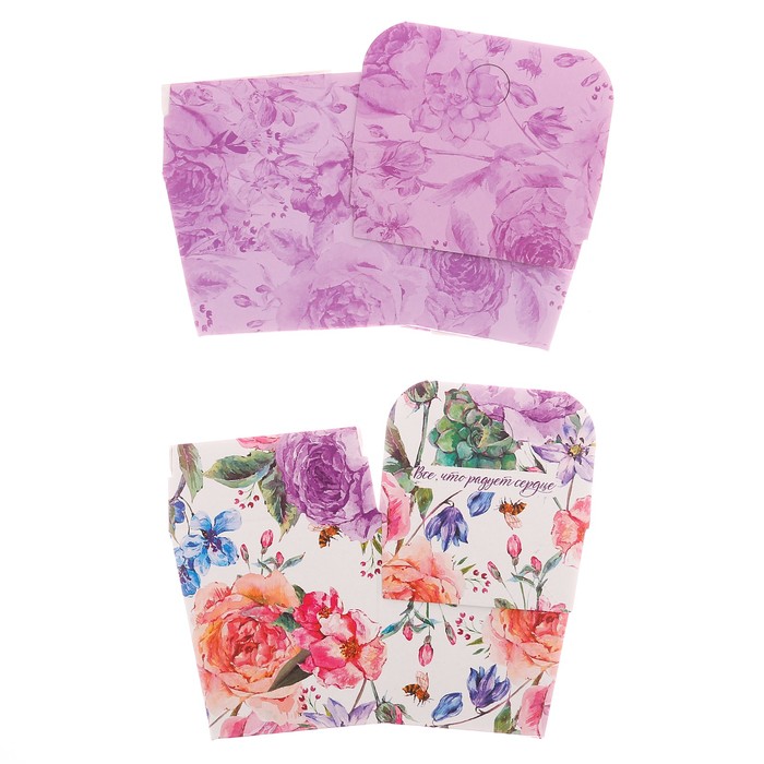 Набор подвесных коробок «Всё что радует сердце», 12х14,5х8,5 см, 10х10х16,5 см