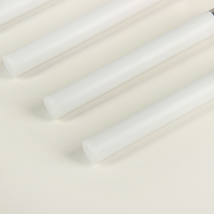 Набор столовых приборов "Стиль", 4 предмета, толщина 1 мм, цвет белый