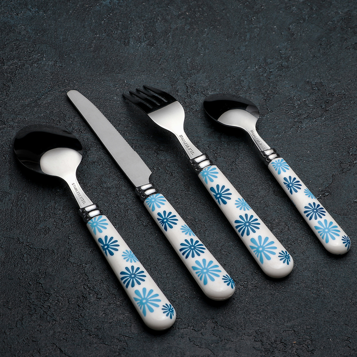 Набор столовых приборов "Камилла.Зима", 16 предметов