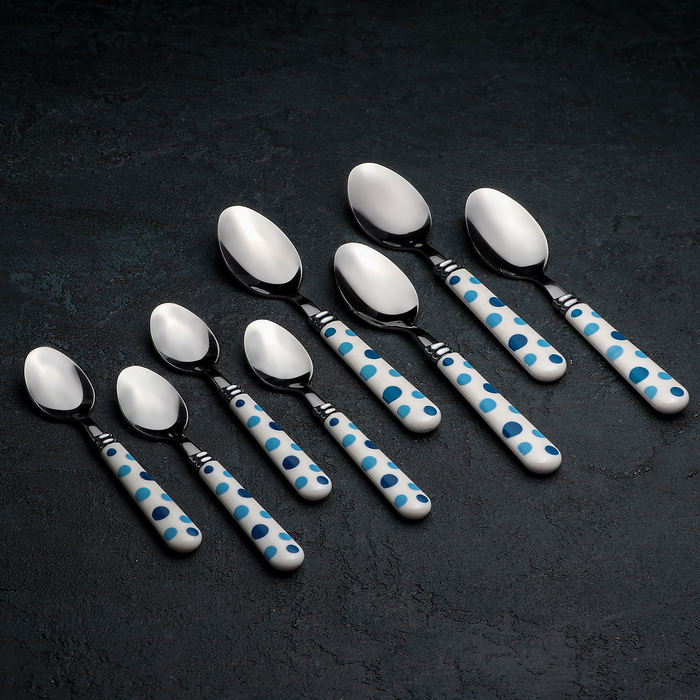 Набор столовых приборов "Полька.Зима", 16 предметов