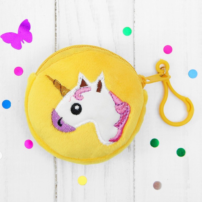 Мягкий кошелёк "Единорожка", цвета МИКС