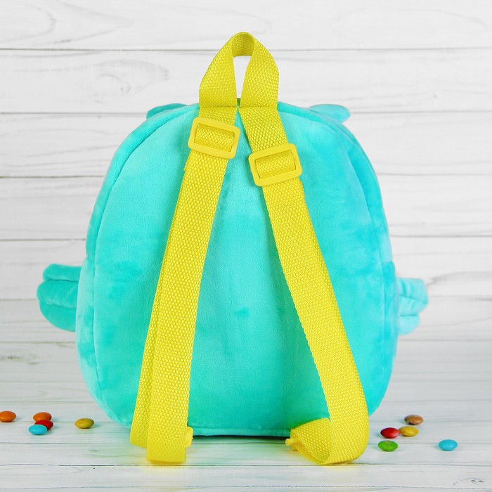 Мягкий рюкзак "Сова с вышивкой"