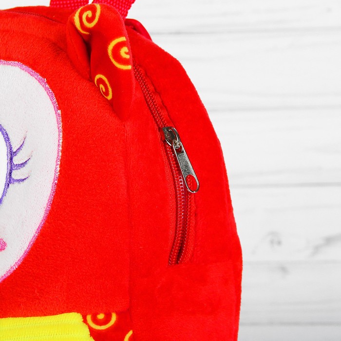 Мягкий рюкзак "Сова" цветные крылышки", цвета МИКС