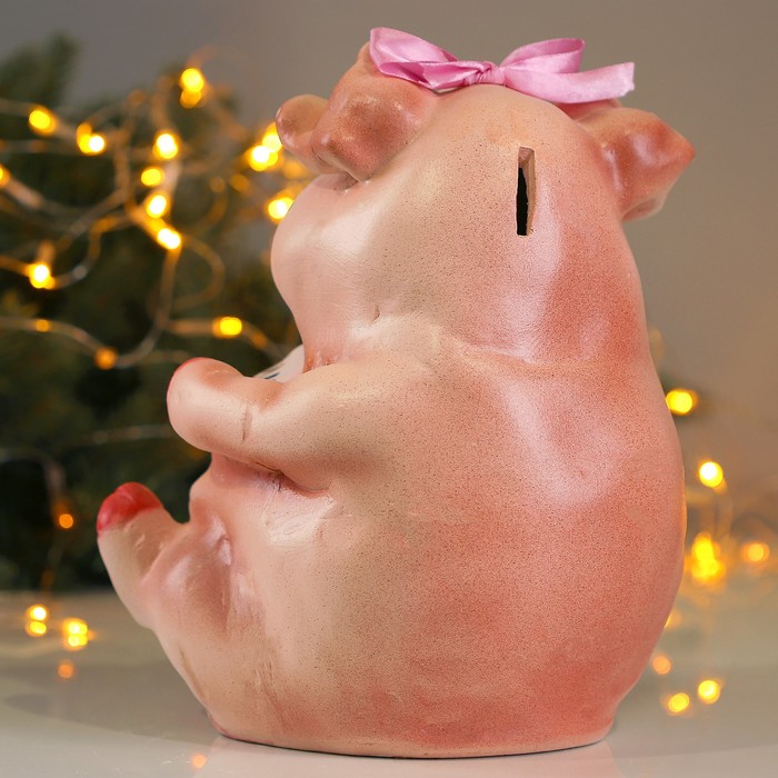 Копилка "Свинья Маша" 24см МИКС