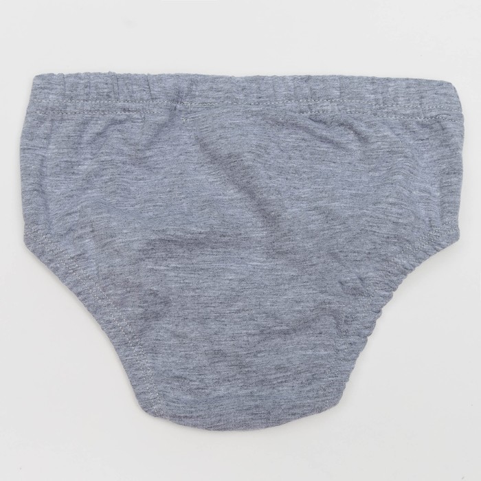 Трусы для мальчика, рост 122/128 (64) см, цвет серый 12046