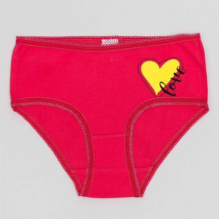 Трусы для девочки, рост 146 (76) см, цвет малиновый 1238