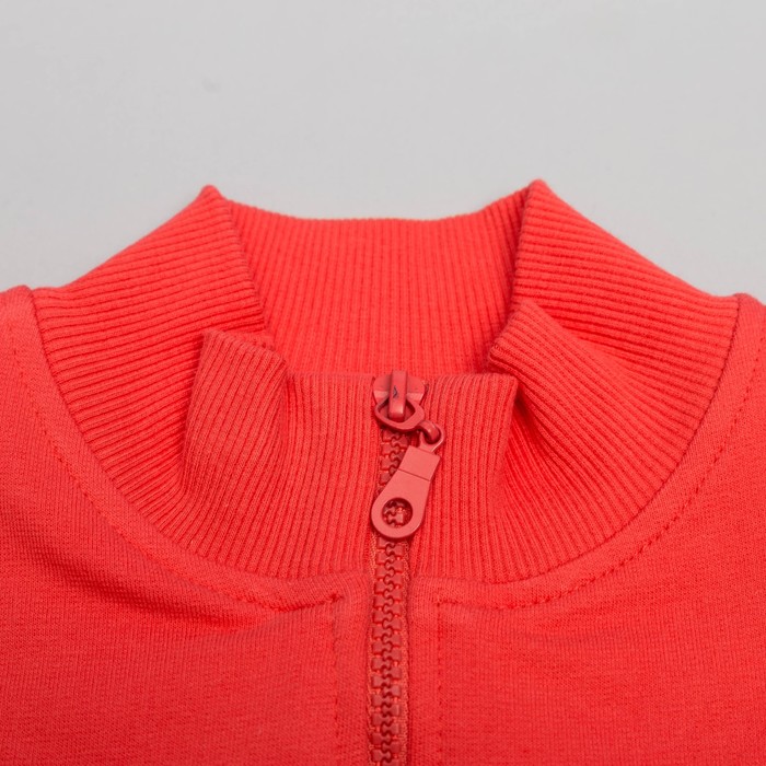 Спортивный костюм для девочки, рост 116 (60) см, цвет коралл 11131