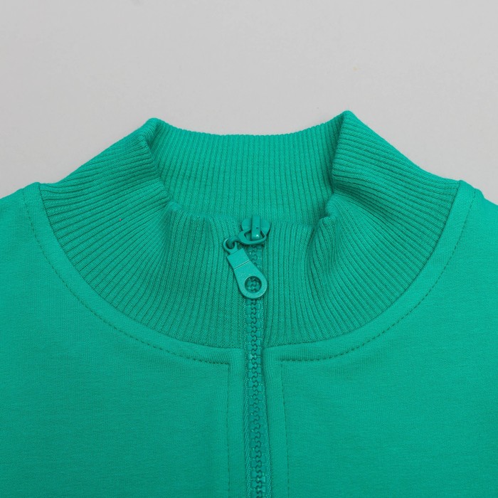 Спортивный костюм для девочки, рост 116 (60) см, цвет бирюзовый 11131