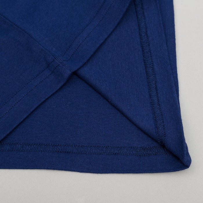 Майка для мальчика, рост 140 (72) см, цвет тёмно-синий 2233