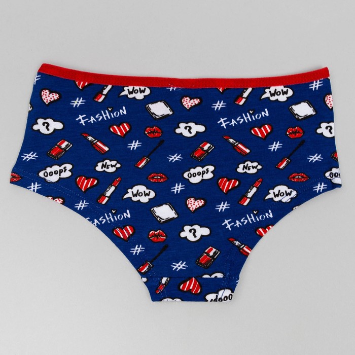 Трусы для девочки, рост 134 (68) см, цвет тем.синий 1262