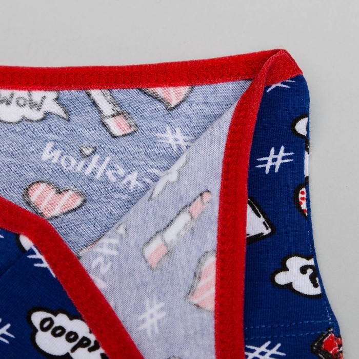 Трусы для девочки, рост 122/128 (64) см, цвет тем.синий 1262