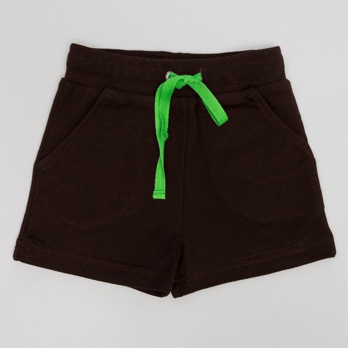 Шорты для мальчика , рост 74 (48) см, цвет кофейный 10225_М