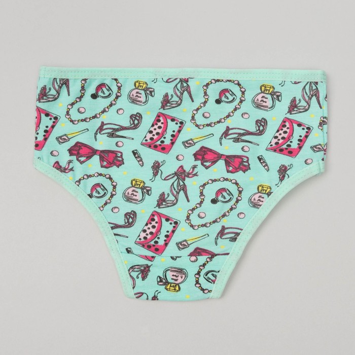 Трусы для девочки, рост 80 (52) см, цвет мятный 1253_М