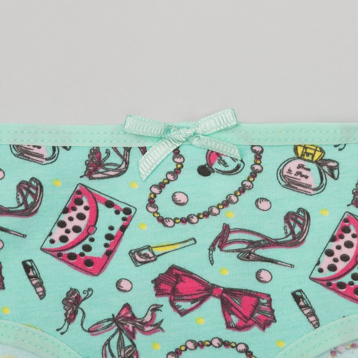 Трусы для девочки, рост 80 (52) см, цвет мятный 1253_М