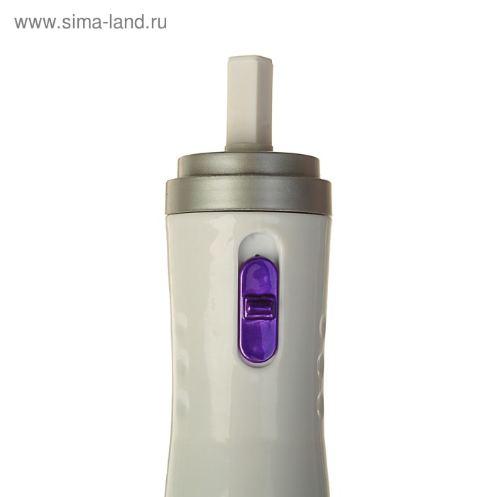 Аппарат для полировки ногтей Luazon LMM-007, 6 насадок, 2xАА (не в комплекте), белый