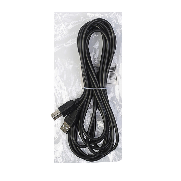 Кабель USB - Bm, 4,5 метра, чёрный