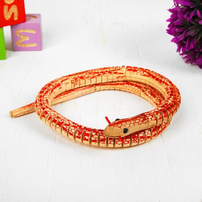 Игрушка подвижная "Змея", МИКС