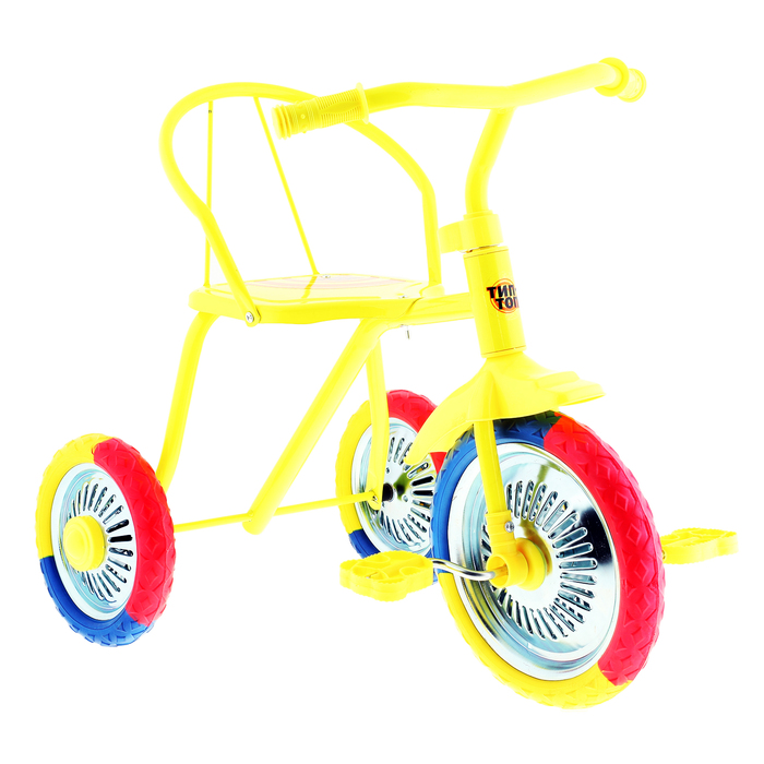 Велосипед трехколесный "Тип-Топ 313", колеса 10" и 8", цвет лимонный
