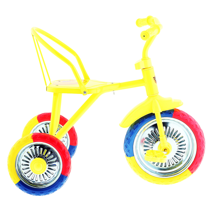 Велосипед трехколесный "Тип-Топ 313", колеса 10" и 8", цвет лимонный