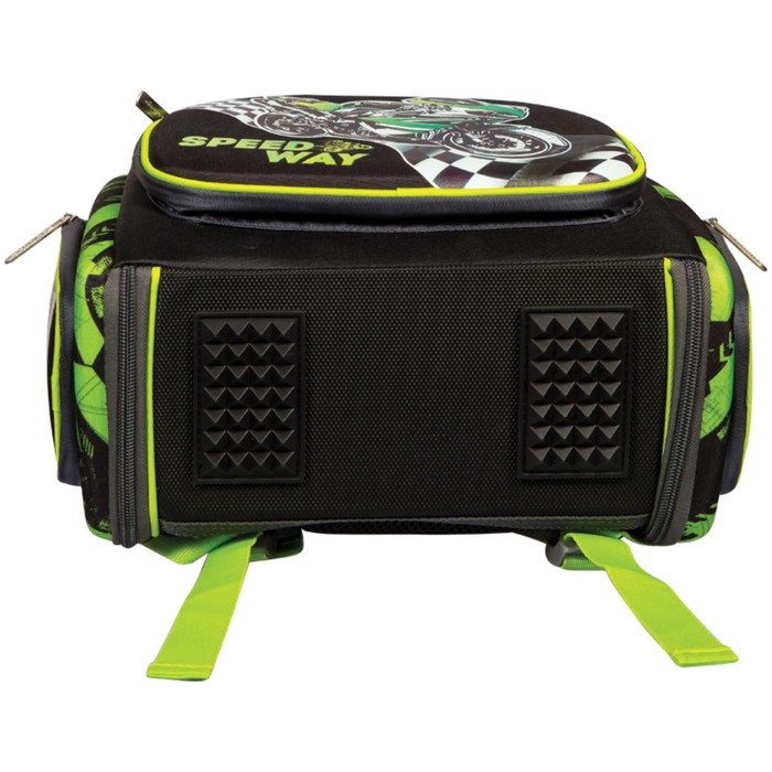 Ранец школьный с эргономичной спинкой Berlingo Ultra Compact, с наполнением Speedway, 37х30х17 см