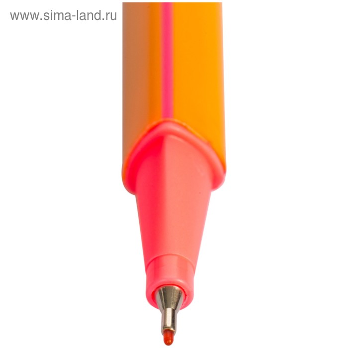 фото Ручка капиллярная berlingo rapido, 0,4 мм, трёхгранная, стержень розовый