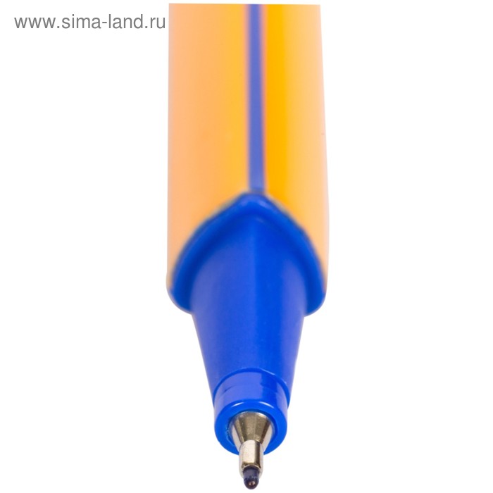 фото Ручка капиллярная berlingo rapido, 0,4 мм, трёхгранная, стержень синий